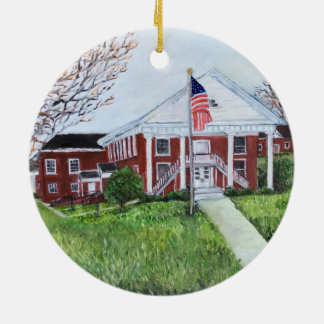 Ornement en céramique de tribunal