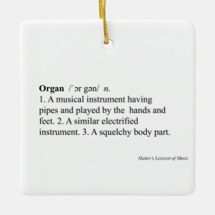 Ornement En Céramique Définition d'"orgue" Entrée du dictionnaire de mus