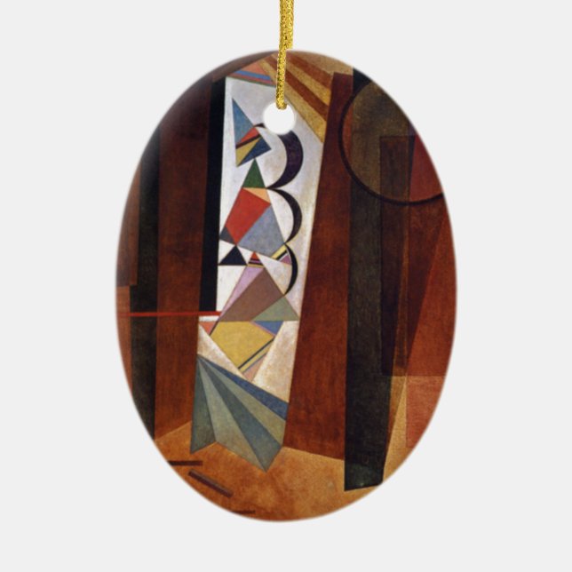 Ornement En Céramique Développement de Kandinsky dans la peinture Abstra (Devant)