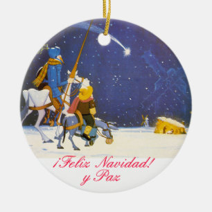 Ornement En Céramique DON DON QUICHOTTE - Adorno de Navidad