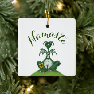 Ornement En Céramique Dragon de Yogi