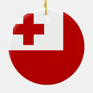 Ornement En Céramique Drapeau de l'ornement des Tonga