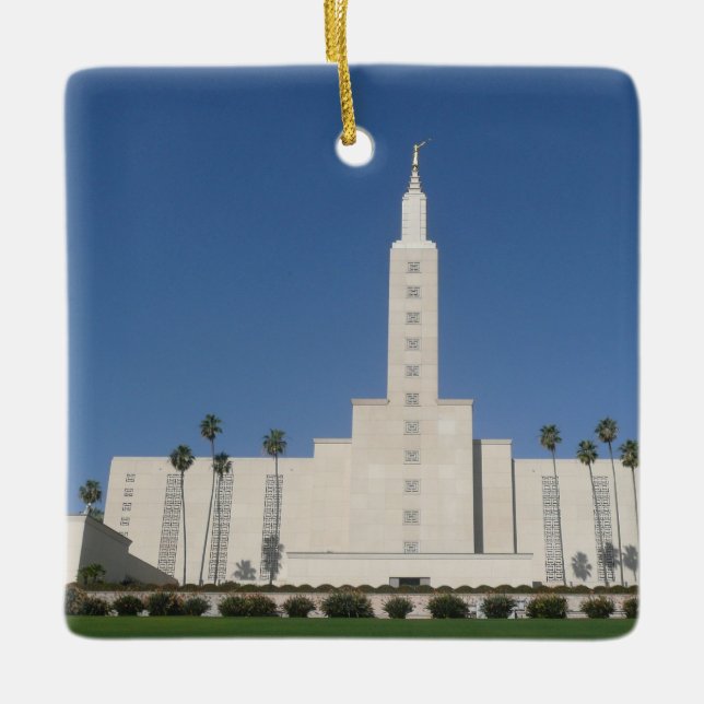Ornement en céramique du Temple de Los Angeles (Devant)