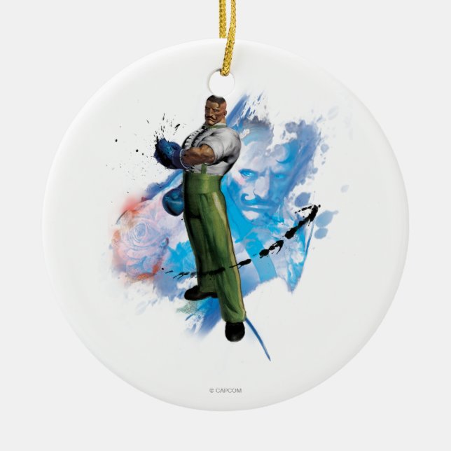 Ornement En Céramique Dudley (Devant)