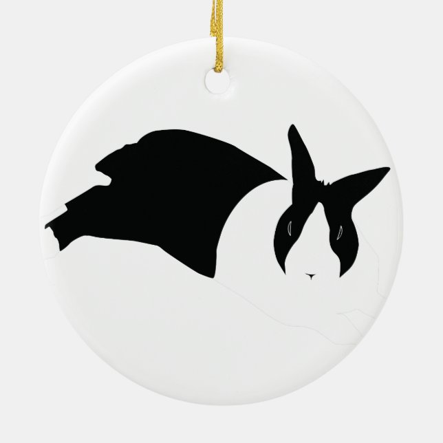 ORNEMENT EN CÉRAMIQUE DUTCHIE (Dos)