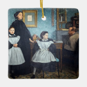 Ornement En Céramique Edgar Degas - La famille Bellelli