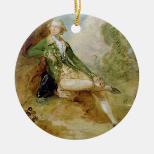 Ornement En Céramique Edouard Augustus, duc de Kent, c.1787 (huile sur