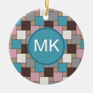 Ornement En Céramique Élégant nectar rose