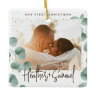 Élégante verdure Joyeux et Marié Photo