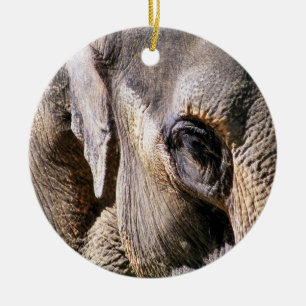ORNEMENT EN CÉRAMIQUE ÉLÉPHANT