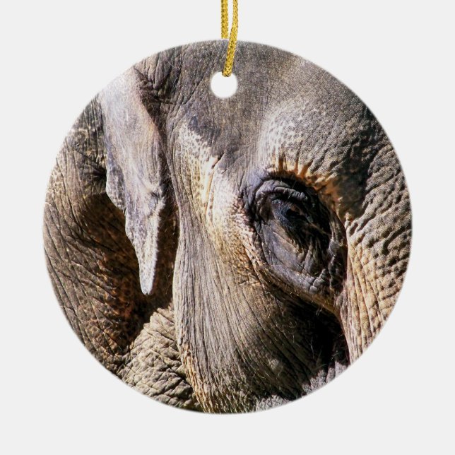 ORNEMENT EN CÉRAMIQUE ÉLÉPHANT (Devant)