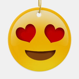 Ornement En Céramique Emoji