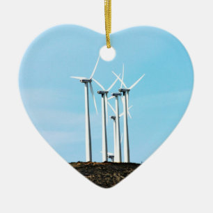 Ornement En Céramique Énergie éolienne Mojave Tehachapi