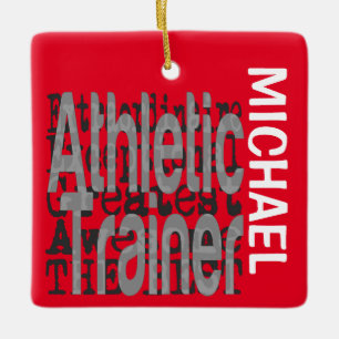 Ornement En Céramique Entraîneur sportif Extraordinaire PERSONNALISÉ