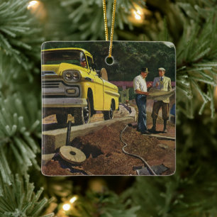 Ornement En Céramique Entrepreneur de construction d'architecte d'entrep