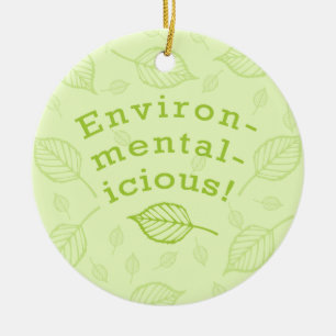 Ornement En Céramique Environmentalicious