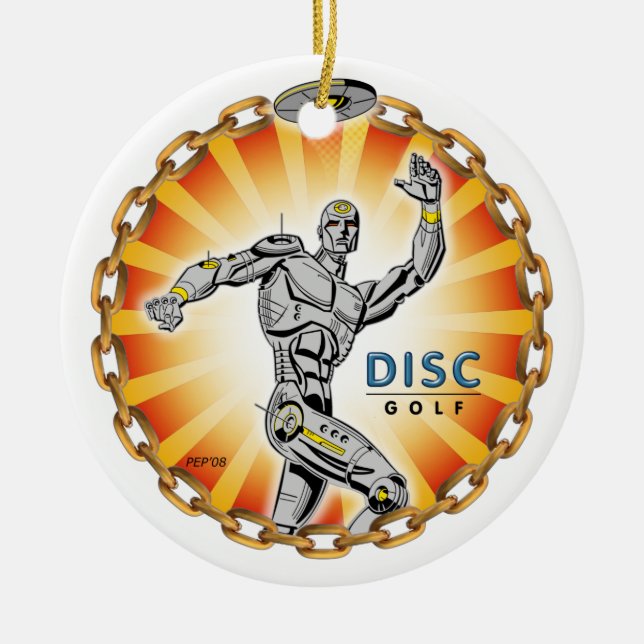 Ornement En Céramique Épave-robot n° 2 (Devant)