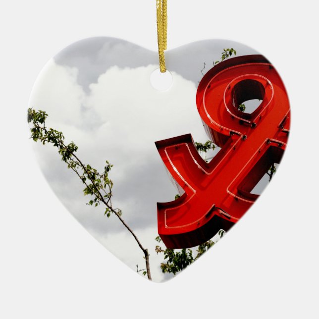 Ornement En Céramique Esperluète (Devant)