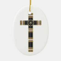 étole croisée catholique hongroise de symbole d'un