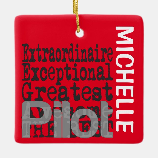 Ornement en céramique extra ordinaire (Devant)