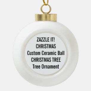 Ornement en céramique fait sur commande d'arbre d