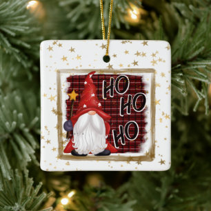 Ornement En Céramique Festif de Noël