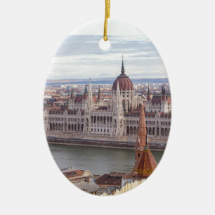 Ornement En Céramique Fête de Budapest