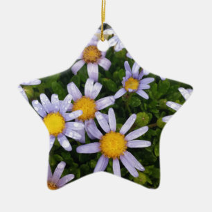 Ornement En Céramique Fleurs marguerites, Fleur Jaune Blanche, Faisceaux