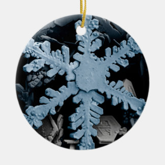Ornement En Céramique Flocon de neige