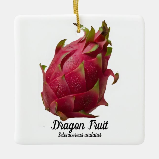 Ornement En Céramique Fruit dragon (Devant)