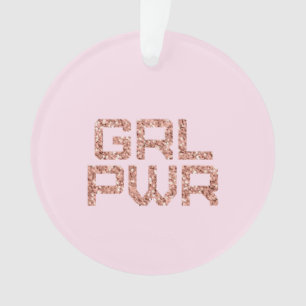 Ornement en céramique Girl Power