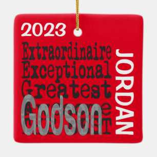 Ornement En Céramique Godson Extraordinaire CUSTOM