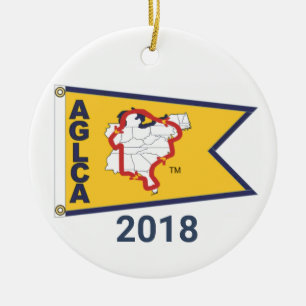 Ornement en céramique Gold Burgee (2018)