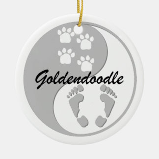 Ornement En Céramique goldendoodle