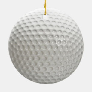 Ornement En Céramique Golf Ball Sport