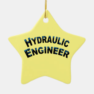Ornement En Céramique Gouttes d'eau de l'ingénieur hydraulique