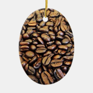 Ornement En Céramique grains de café