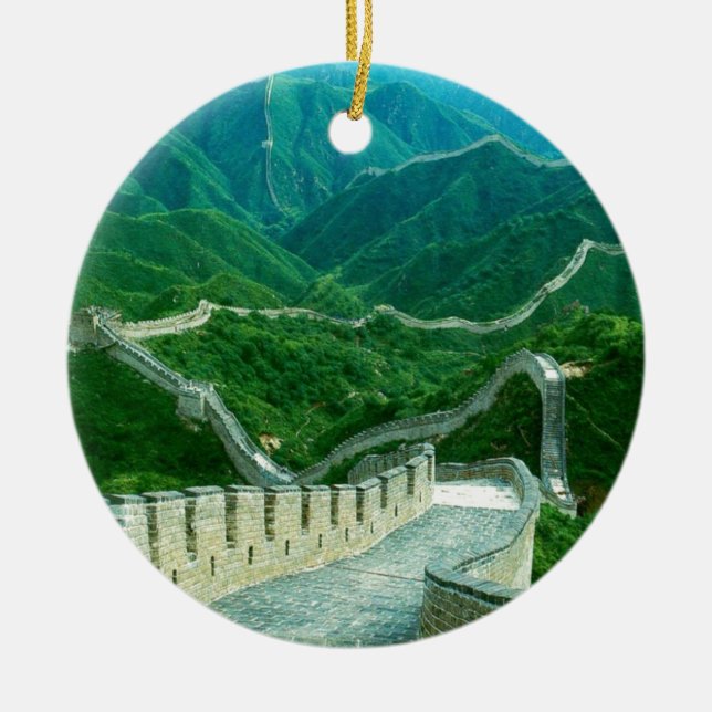 Ornement En Céramique Grande Muraille d'Everywhereness de la Chine (Devant)