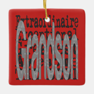 Ornement En Céramique Grandson Extraordinaire