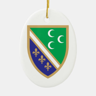 Ornement En Céramique Grb Sandžaka, manteau de Sandžak des bras