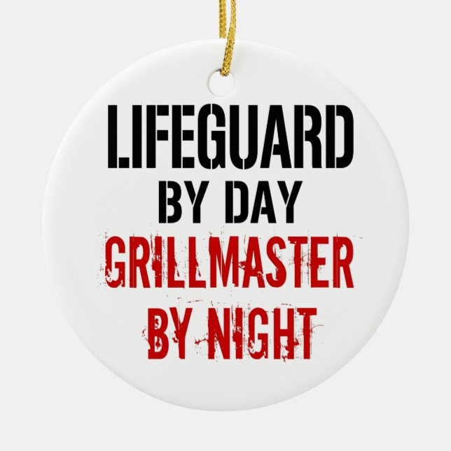 Ornement En Céramique Grillmaster (Devant)