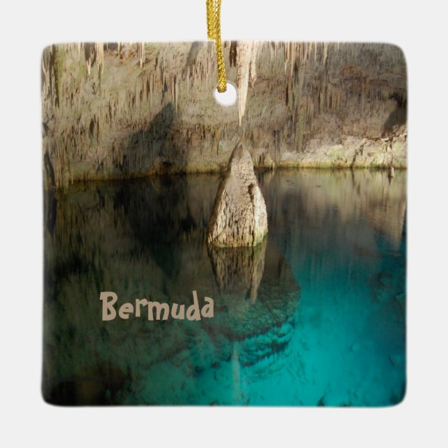 Ornement En Céramique Grotte de cristal, Bermudes (Devant)