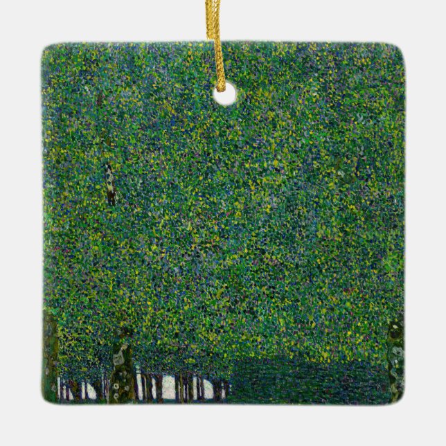 Ornement En Céramique Gustav Klimt - Le Parc (Devant)