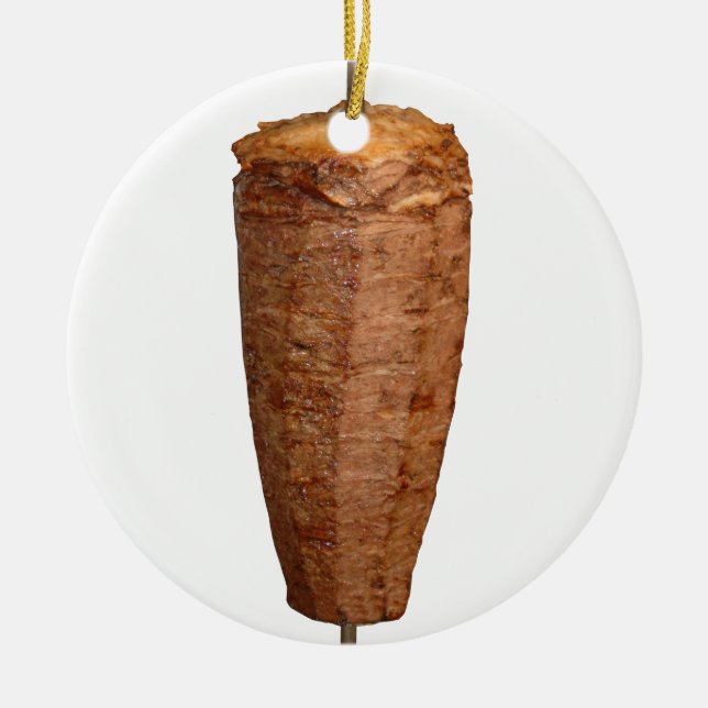 Ornement En Céramique Gyro - Kebab (Devant)