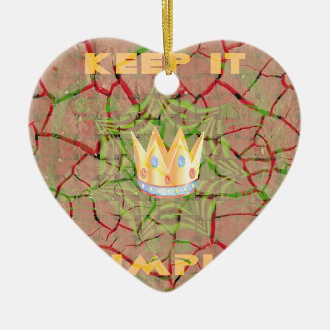 Ornement En Céramique Hakuna matata (Devant)