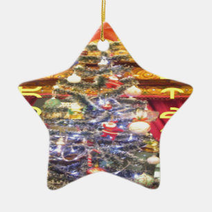 Ornement En Céramique Hakuna Matata Joyeux Noël & un Joyeux Nouvel An.p