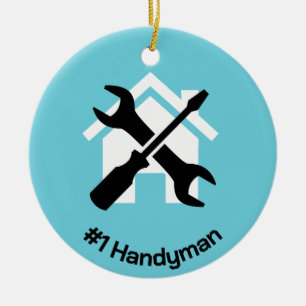 Ornement en céramique Handyman Design