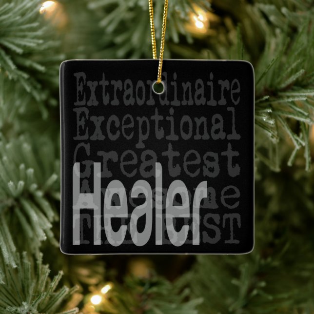 Ornement En Céramique Healer Extraordinaire (Arbre)