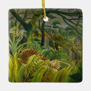 Ornement En Céramique Henri Rousseau - Surpris !