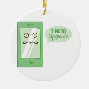 Ornement En Céramique Heure d'améliorer